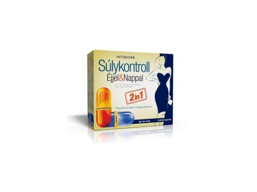 Interherb Súlykontroll Éjjel&Nappal kapszula 2x60 db
