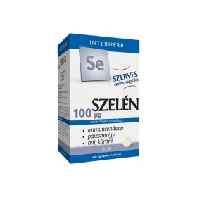 Interherb Szerves Szelén 100 mcg tabletta 60 db