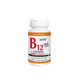 Interherb B12-vitamin 1000 mcg tabletta 60 db