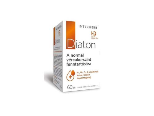Interherb Diaton cukorkontroll kapszula 60 db