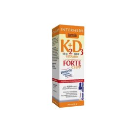 Interherb K2+ D3 Vitamin Forte csepp 20 ml