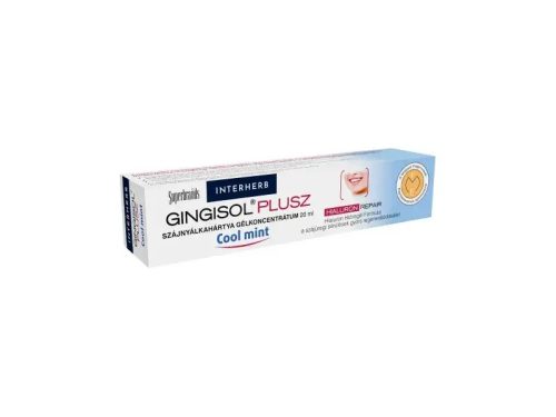 Interherb Gingisol Plusz Szájnyálkahártya gél 20 ml Cool Mint