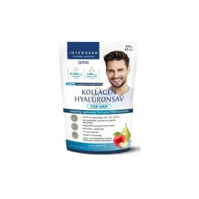   Interherb Kollagén Hyaluronsav italpor férfiaknak 396 g - alma-körte