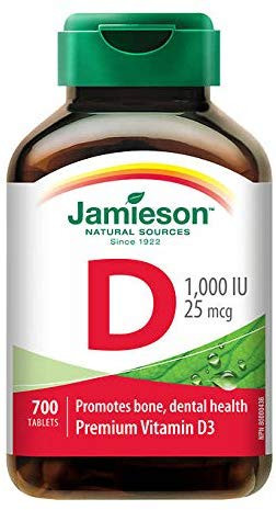 Jamieson D3-vitamin 1000IU tabletta - 100 db