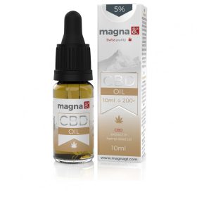 Magna G&T 5 % CBD Olaj (hemp) 10 ml lejárat2026.01.31.)