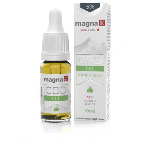 Magna G&T 5 % CBD Olaj (olive) 10 ml