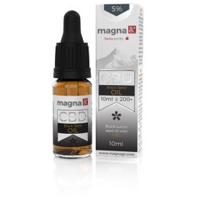   Magna G&T 5 % CBD Olaj (feketekömény) 10 ml lejárat2026.01.31.)