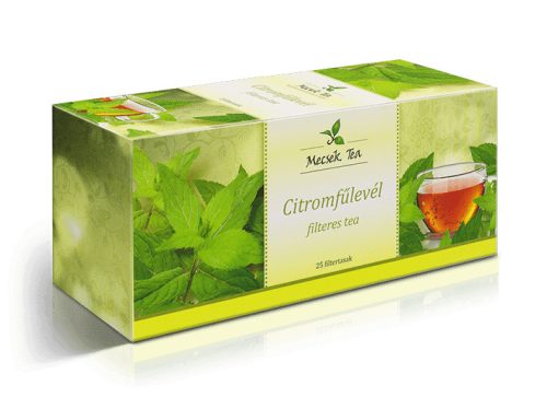 Mecsek Citromfűlevél filteres tea 25x1g