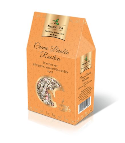Mecsek Creme Brulée Rooitea Rooibos Tea Jellegzetes Karamellás-Vaníliás ízzel 80g