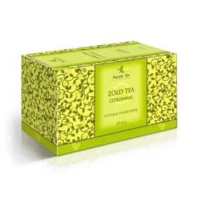 Mecsek Zöld tea citrommal filteres 20x2g