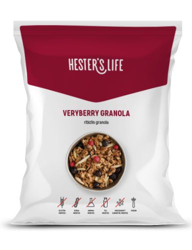 Hester's Life Veryberry Granola ribizlis 60 g