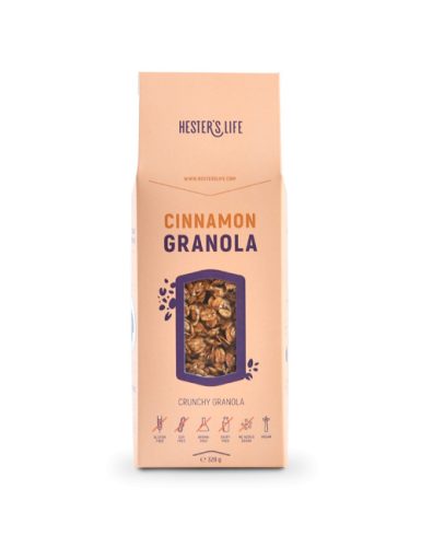 Hester's Life Cinnamon Granola fahéjas 320 g