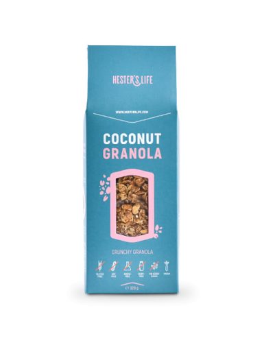 Hester's Life Coconut Granola kókuszos 320 g