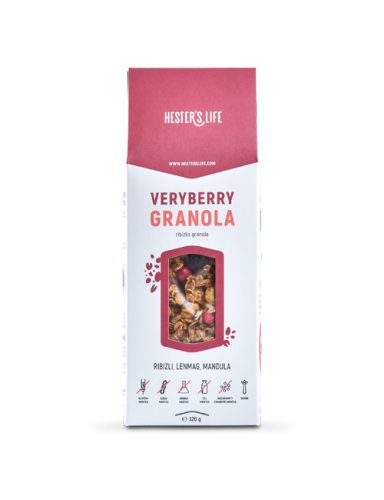 Hester's Life Veryberry Granola ribizlis 320 g