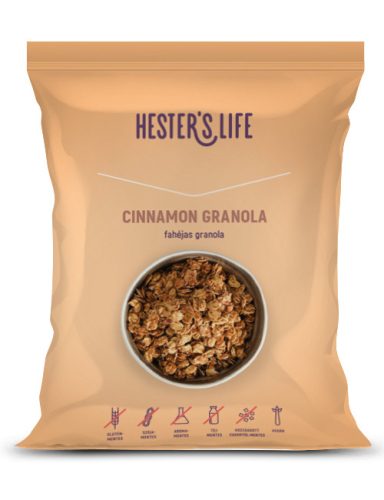 Hester's Life Cinnamon Granola fahéjas 60 g