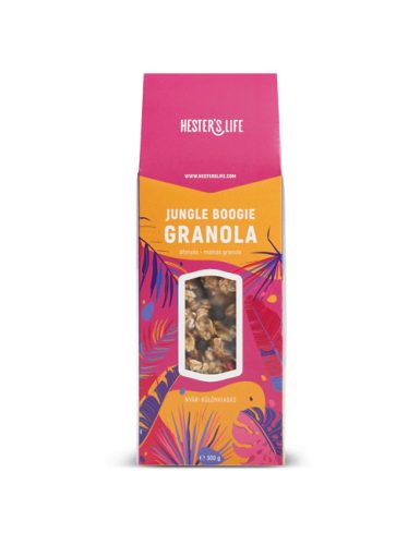 Hester's Life Jungle Boogie Granola áfonya-málna 300 g