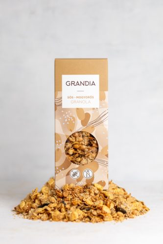 Grandia Sós-mogyorós granola mogyoróvajjal 300 g