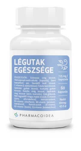 Pharmacoidea Légutak egészsége kapszula 60 db