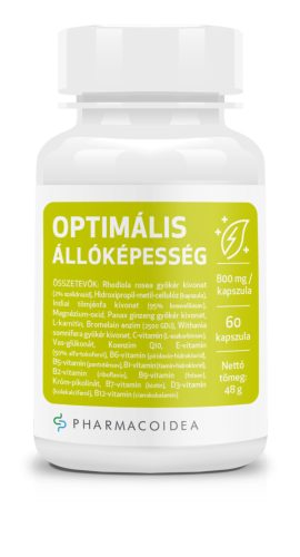 Pharmacoidea Optimális állóképesség kapszula 60 db