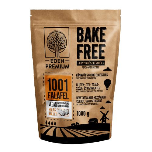 Eden Premium Bake-Free 1001 Falafel fasírtkeverék - Köleses 1000g