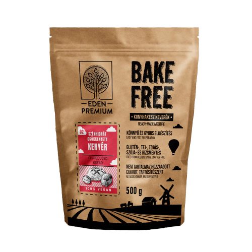 Eden Premium Bake-Free Szénhidrátcsökkentett kenyér lisztkeverék 500g