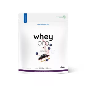   Nutriversum PURE Whey Pro tejsavó fehérje, áfonyás sajttorta 1000 g