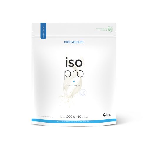 Nutriversum Iso Pro protein emésztőenzimekkel - Pure 1000 g - ízesítetlen