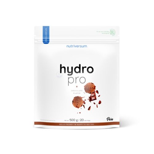 Nutriversum Hydro Pro fehérje - Pure - 500 g - csokoládé