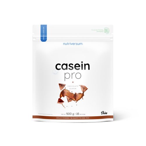 Nutriversum Casein Pro fehérje - Pure - 500 g - csokoládé