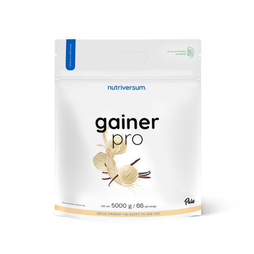 Nutriversum Gainer Pro tömegnövelő - Pure - 5000 g - vanília