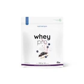   Nutriversum Whey Pro fehérjepor pure 500 g - áfonyás sajttorta