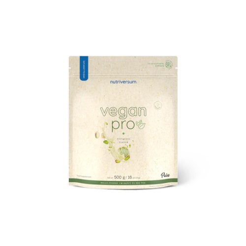 Nutriversum Vegan Pro növényi fehérje, pisztácia 500 g