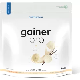   Nutriversum Gainer Pro tömegnövelő - Pure - 2000 g - vanília