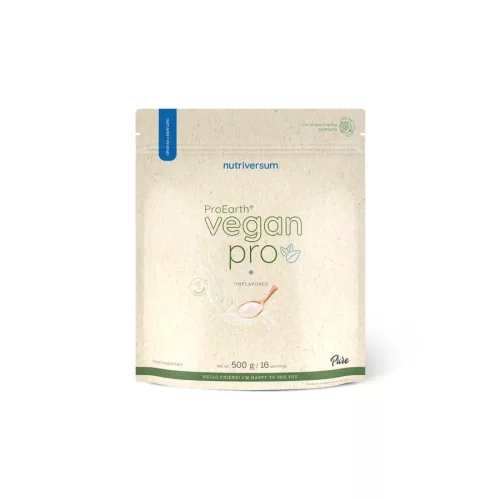 Nutriversum Vegan Pro ProEarth növényi fehérje, ízesítetlen 500 g