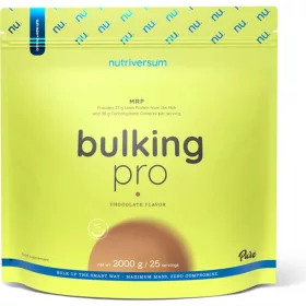   Nutriversum Bulking Pro izomtömeg-növelő kreatinnal - Pure - 2000 g - csokoládé