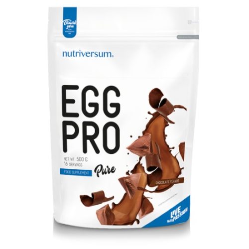 Nutriversum Egg Pro tojásfehérje 500 g - Csokoládé