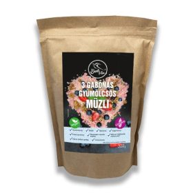  Szafi Free 3 Gabonás gyümölcsös müzli 300 g (lejárat2026.02.07.)