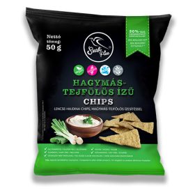   Szafi Free hagymás-tejfölös ízű chips (gluténmentes) 50g (lejárat2025.12.14.).