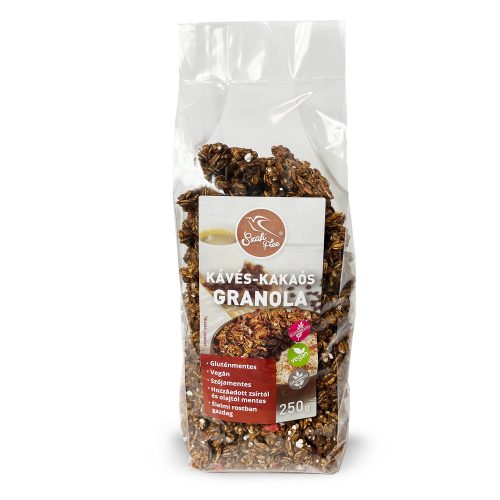 Szafi Free Kávés-kakaós granola (gluténmentes) 250g 