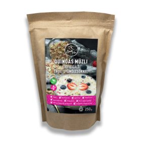   Szafi Free Quinoás müzli liofilizált erdei gyümölcsökkel 250g