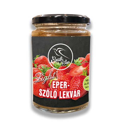 Szafi Free Eper-szőlő lekvár 350g