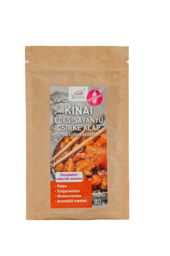 Szafi Reform Kínai édes-savanyú csirkealap édesítőszerekkel 80g 