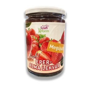 Szafi Reform Eper-alma lekvár 350g 