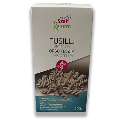 Szafi Reform Orsó - fusilli száraztészta (gluténmentes) 200g