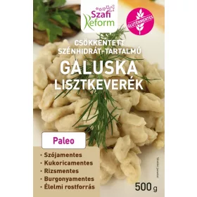   Szafi Reform csökkentett szénhidrát-tartalmú galuska és házi tészta lisztkeverék 500 g