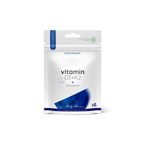 Nutriversum D3+K2 vitamin kapszula - Vita - 60 db 