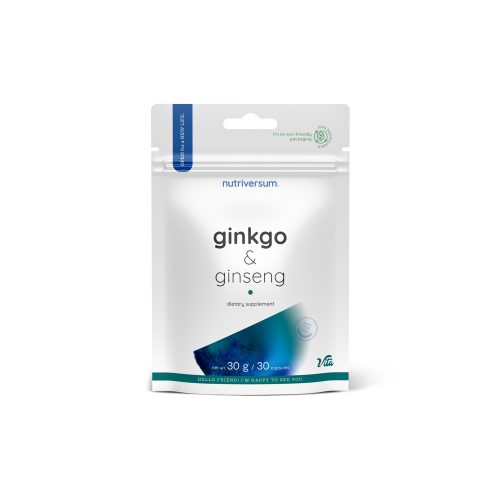 Nutriversum VITA Ginkgo & Ginseng kapszula 30 db