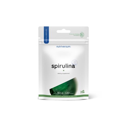 Nutriversum Spirulina tabletta - Vita - 120 db