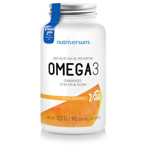Nutriversum Omega-3 kapszula - Vita - 90 db