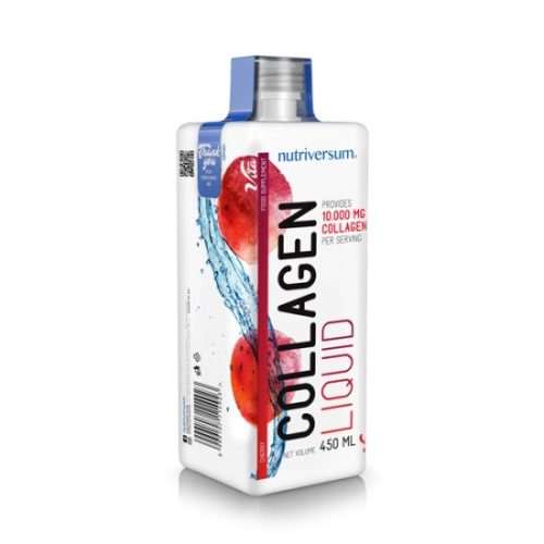 Nutriversum Collagen liquid kollagén 10 000 mg 450 ml - cseresznye